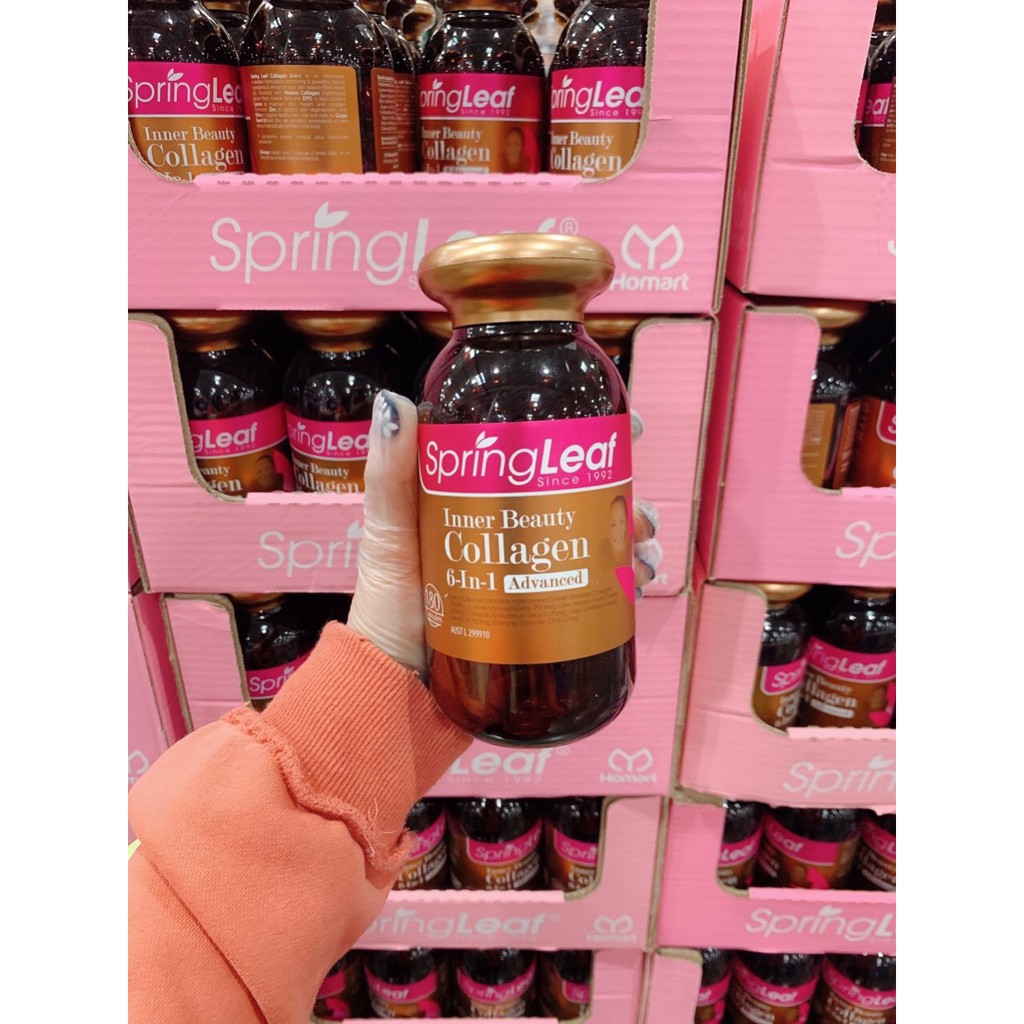 90 viên - Springleaf Inner Beauty Collagen 6-in-1 90 capsules