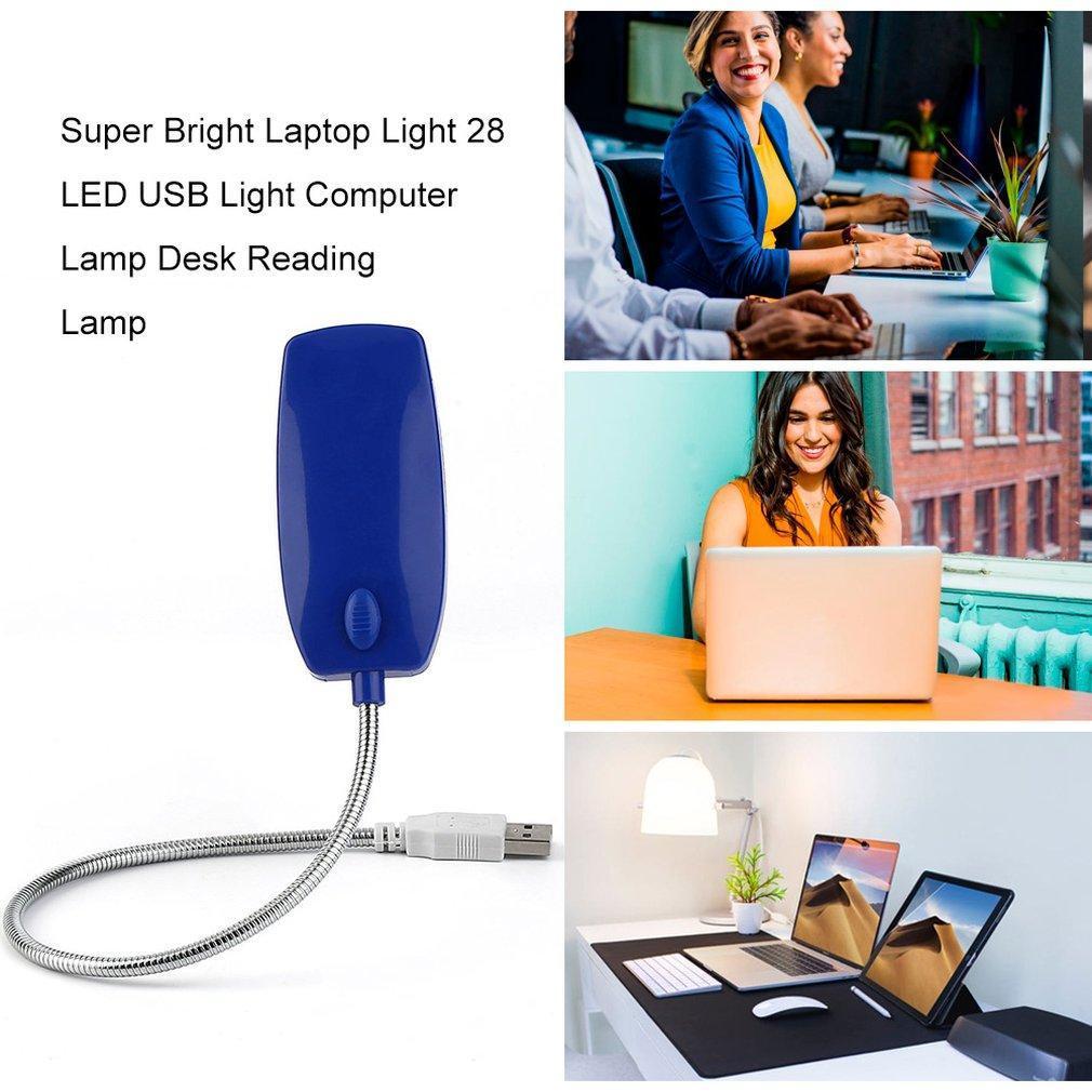 COMBO 2 Đèn LED 28 bóng siêu sáng cổng USB xoay 360 độ (Màu ngẫu nhiên)