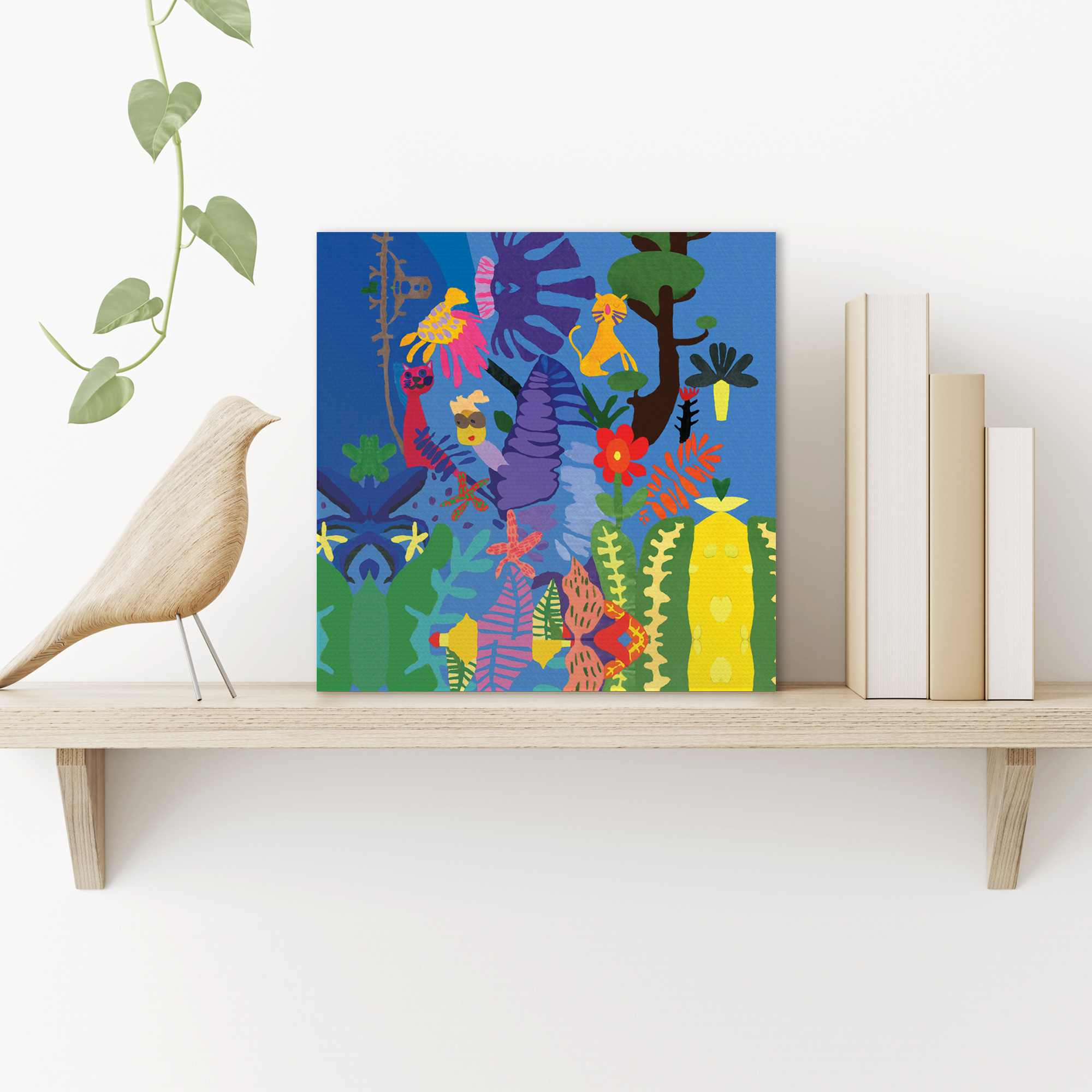 Tranh canvas treo tường Tòhe (tranh nghệ thuật) [Made by Tòhe] [Fsale]