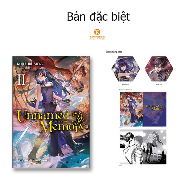 Sách - Unnamed Memory – Hồi ức không tên Tập 2: Vương nữ không ngai - Thaihabooks