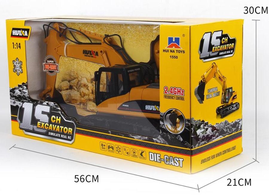 Xe cần cẩu điều khiển Huina 1550