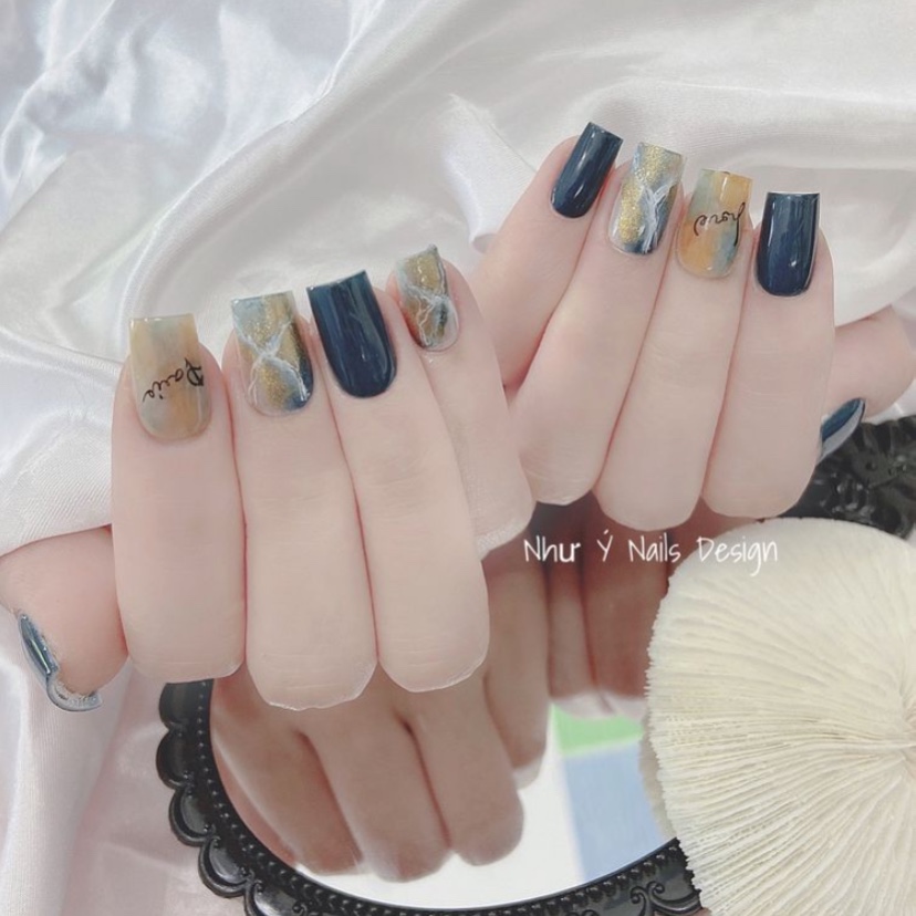 Móng Up Trơn From Vuông HSM - Mini Nails