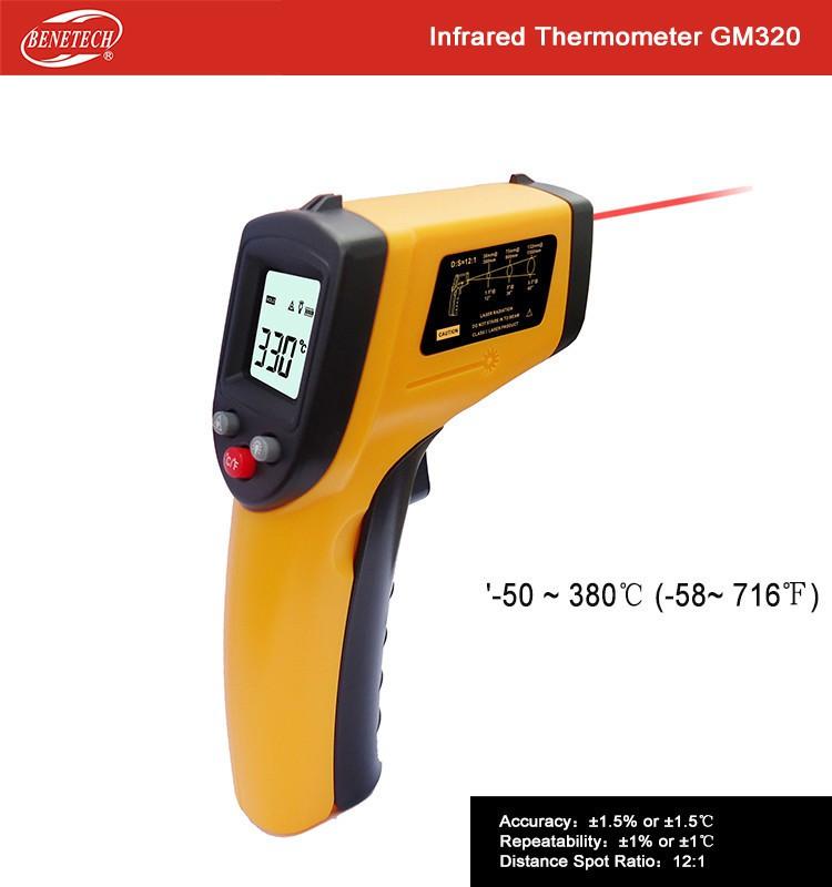 Máy bắn nhiệt độ máy móc BENETECH GM-320