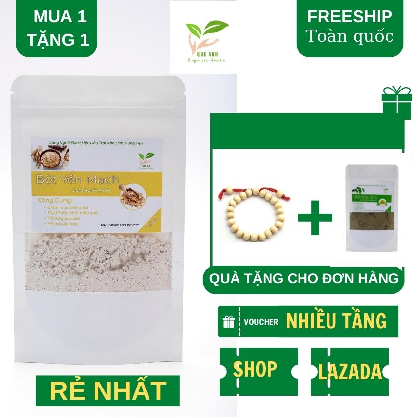 Bột yến mạch nguyên chất sấy lạnh QA Organic 100 500g
