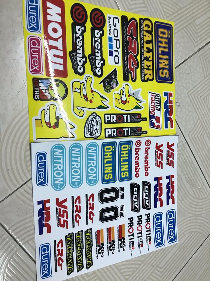[HCM]Combo tem yss nitron trắng và oh pikalong
