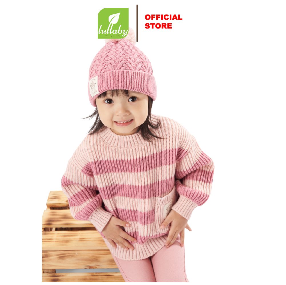 Lullaby - Áo len cổ tròn dày NHL312M