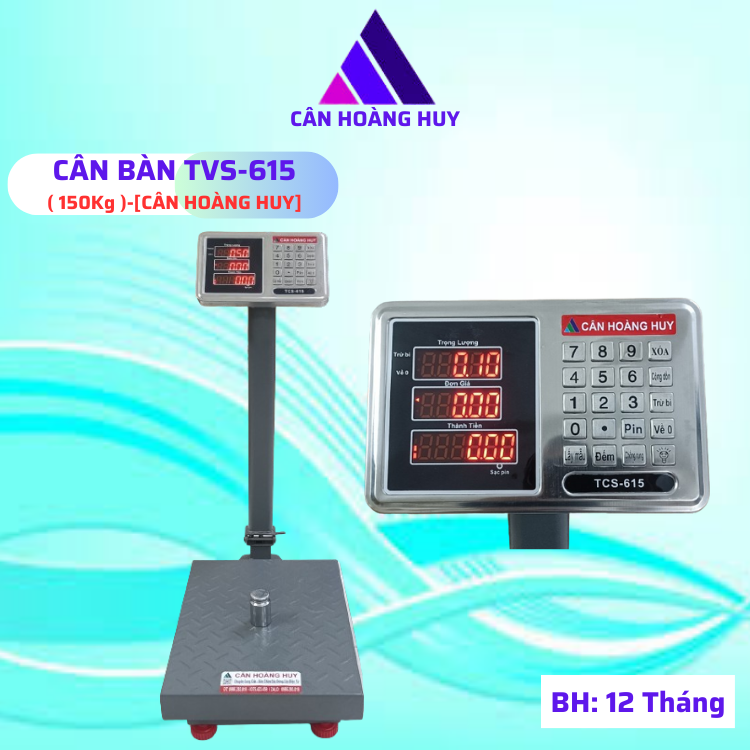 TCS - 615 ( 150kg & 200kg) electronic charging scale made of high-end electrostatic paint 12 months warranty
