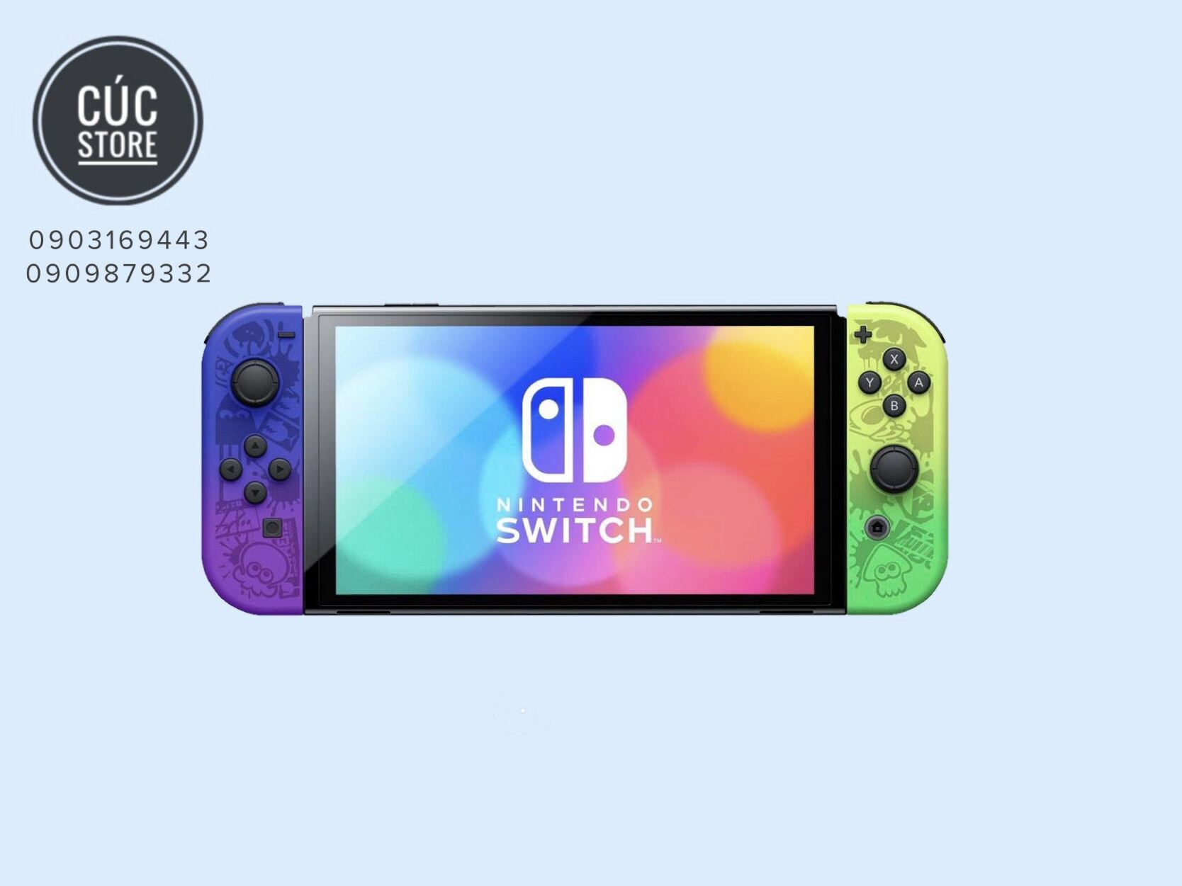 Máy Chơi Game Nintendo Switch OLED model - Splatoon 3 Edition
