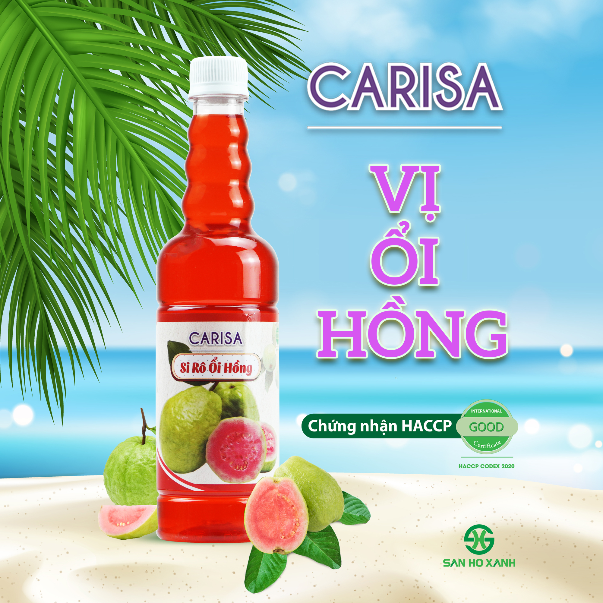 Siro pha chế carisa 680g - đa dạng hương vị và màu sắc nổi bật