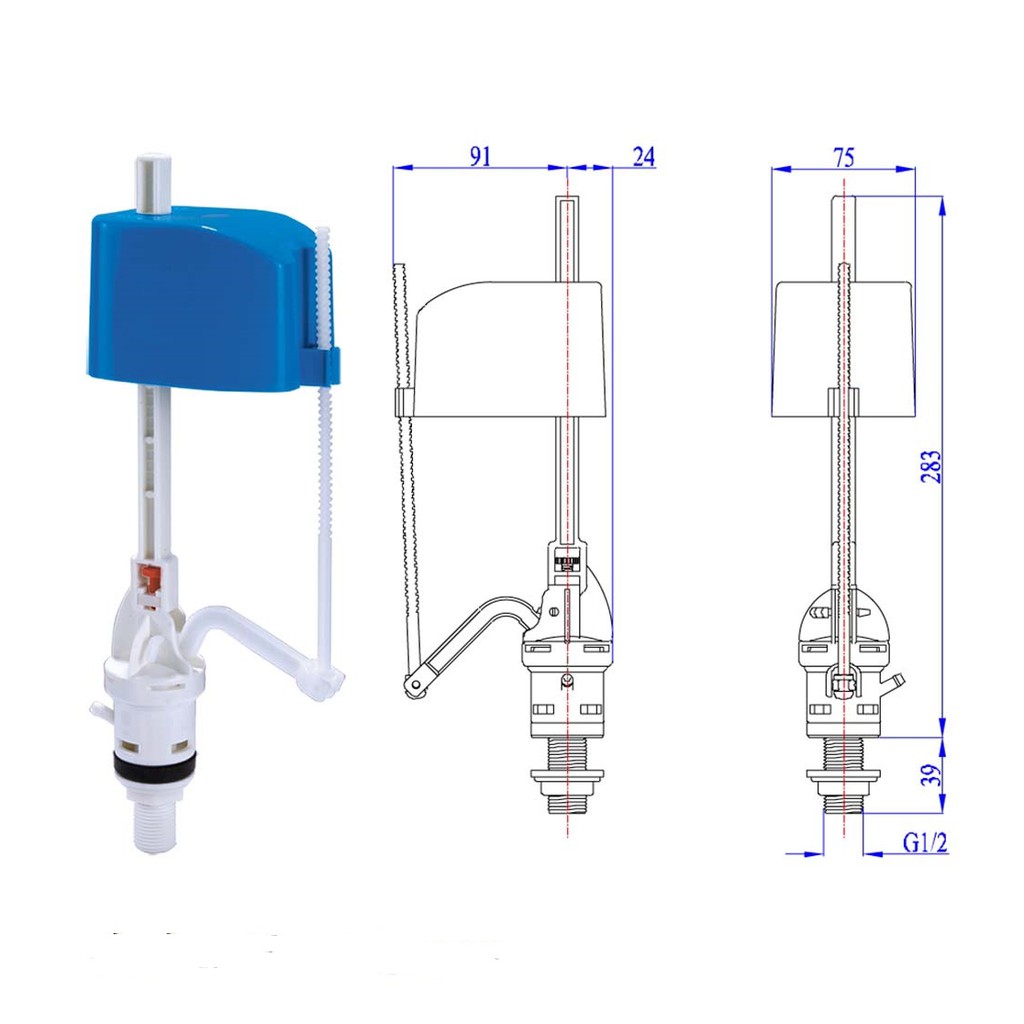 [HCM]bộ cấp nước bồn cầu