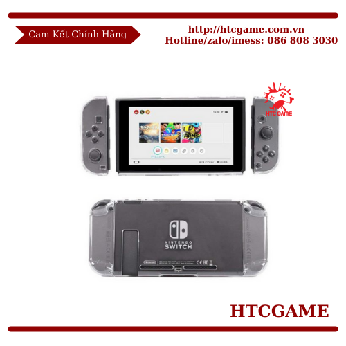 Ốp bọc Joy-Con và thân máy Switch Crystal