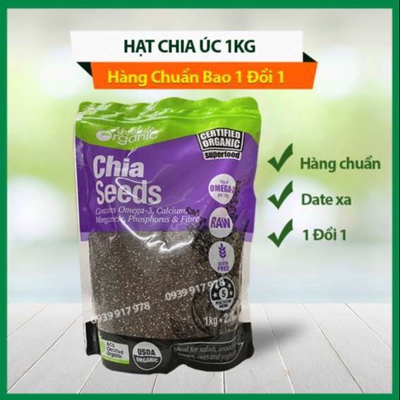 hạt chia Phân Lẻ Gói 100gram
