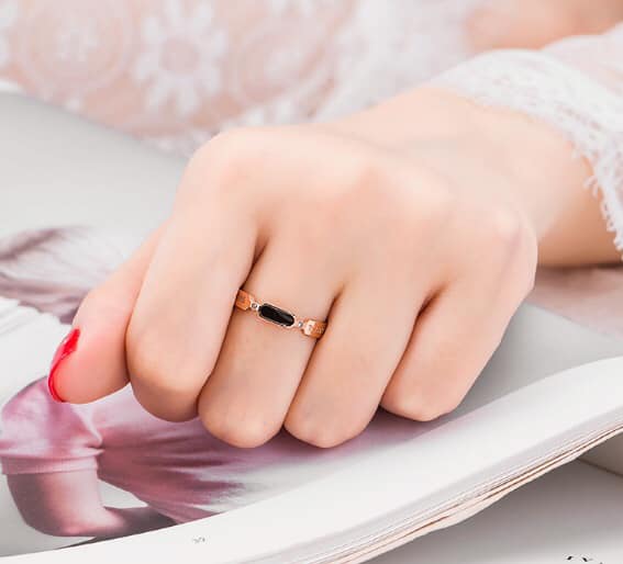 Nhẫn titan Love ring có thể đeo cặp giá 1 chiếc NC194
