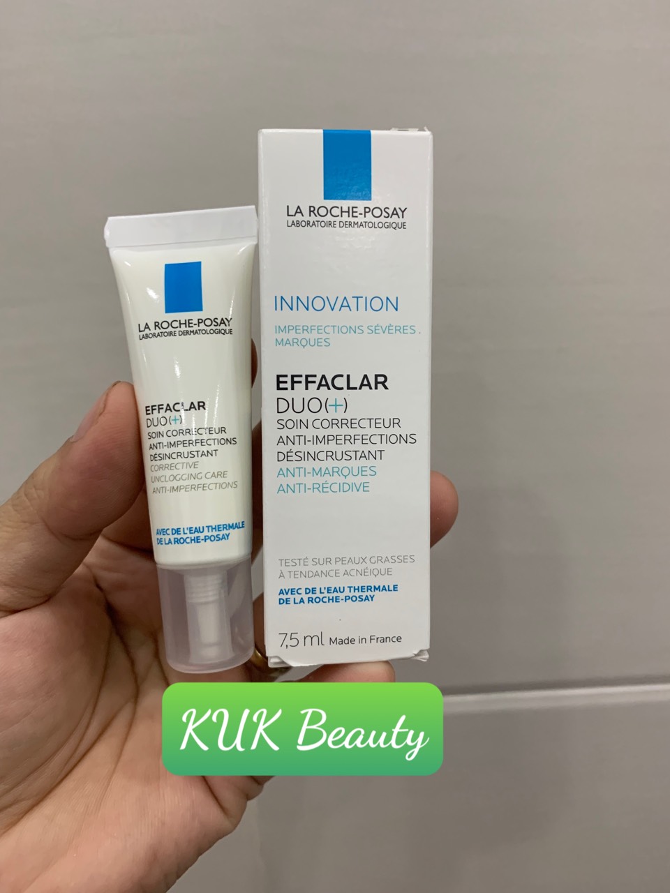 Kem thoa mụn LA ROCHE POSAY EFACLAR Duo+ 7.5ml