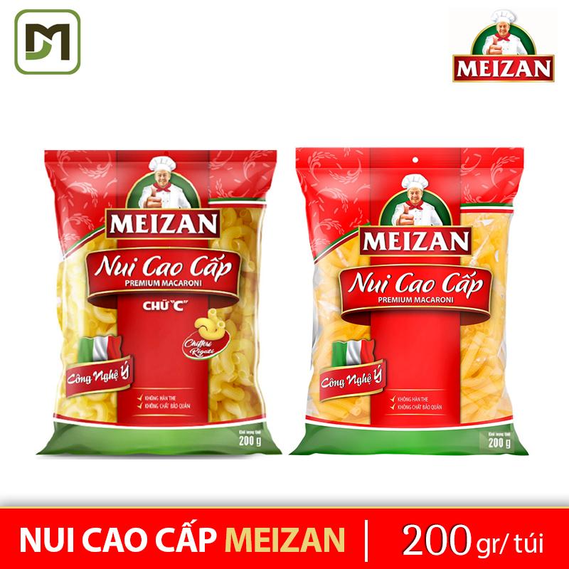 Nui Meizan cao cấp túi 200gr  - Công nghệ Ý không chất bảo quản