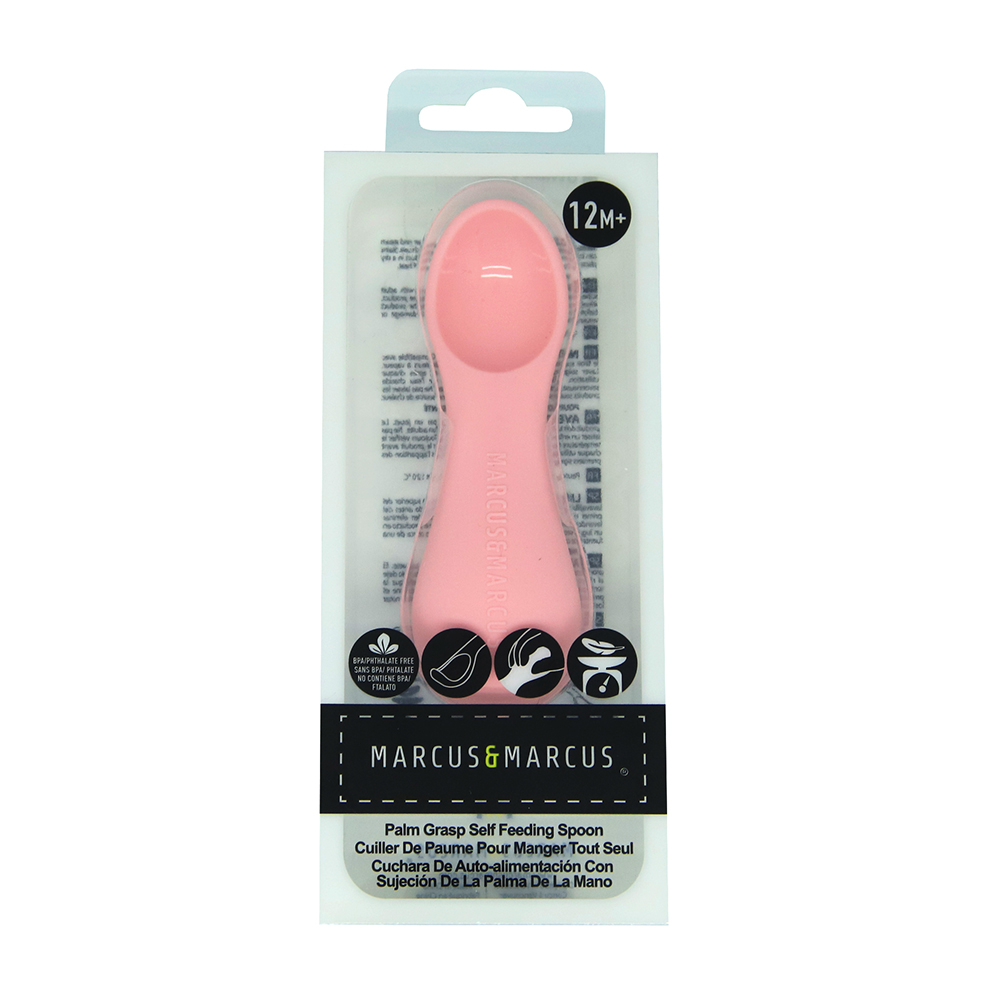 Thìa ăn dặm silicon cho bé Marcus & Marcus, từ 6 tháng - Pokey