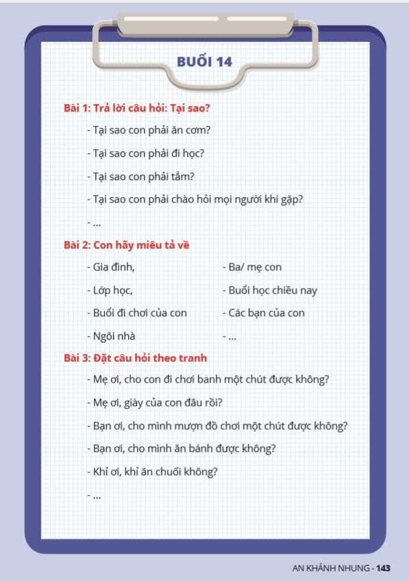Kế Hoạch Dạy Trẻ Chậm Nói Trẻ Tự Kỷ
