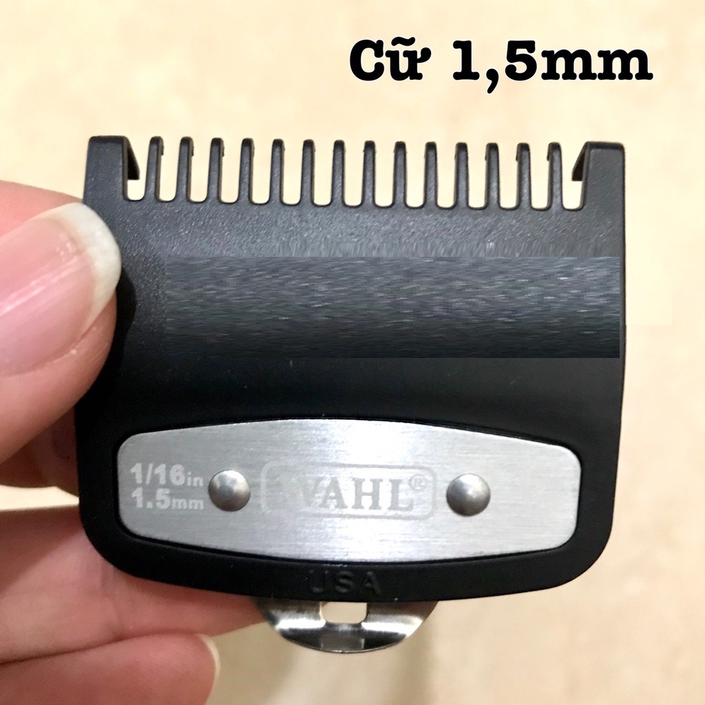 Cữ tông đơ gá thép wahl 1,5 3 4,5mm