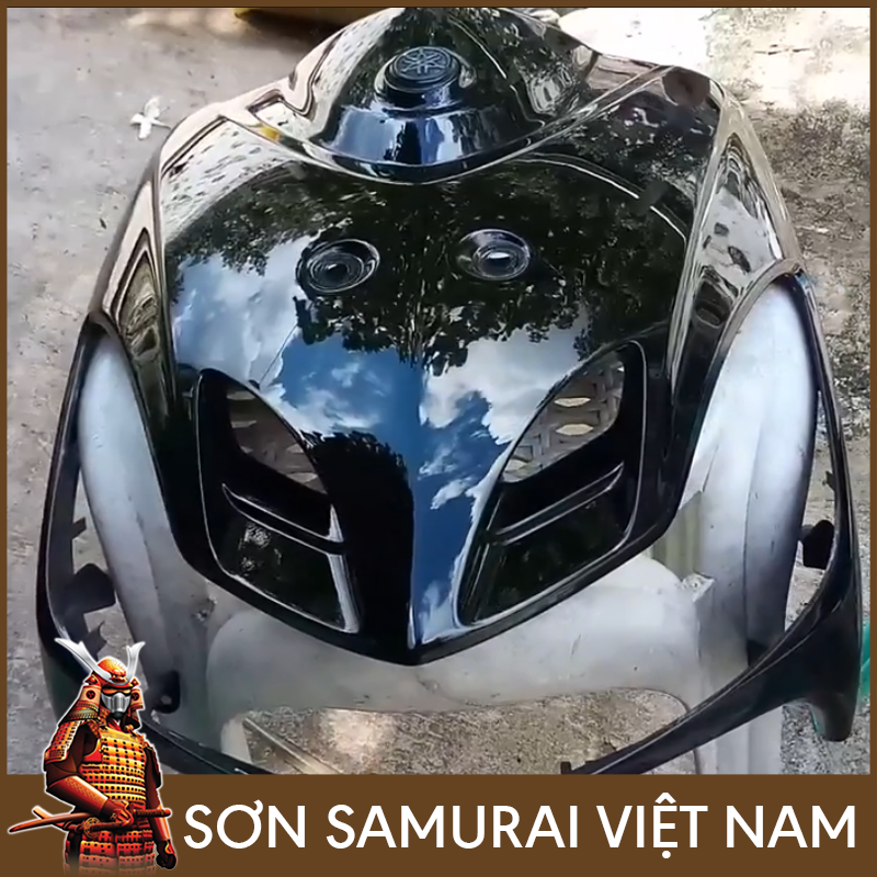 Sơn xịt samurai đen - Combo màu đen bóng 109 sơn samurai