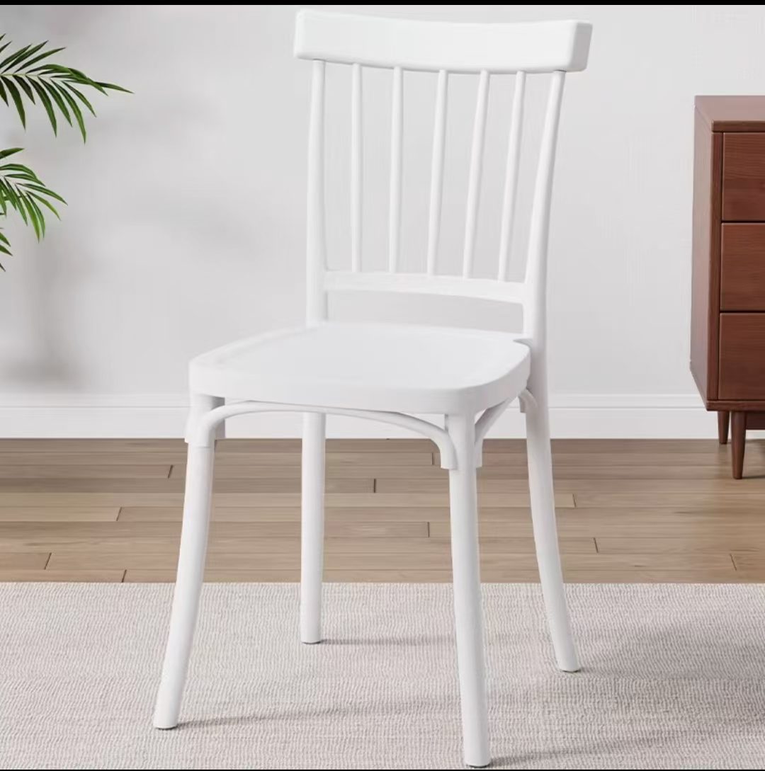 Upper hollow plastic chair backseat Cafe Restaurant