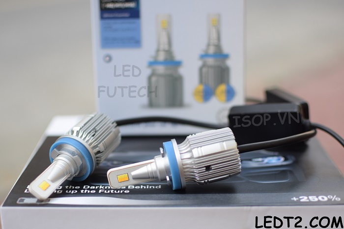 [LEDT2 ISOP] Đèn gầm LED Philips Ultinon Essential Dual CCT [Số lượng: 1 Cặp] [Bảo hành 1 năm]