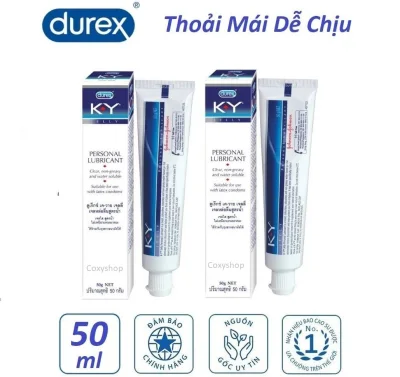 [HCM]Combo 2 chai gel bôi trơn Durex K-Y 50ml