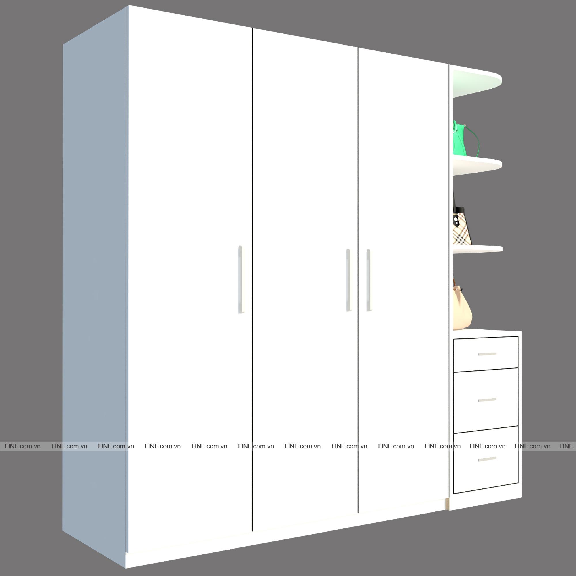 Tủ Áo FINE FT157 (200cm x 200cm)