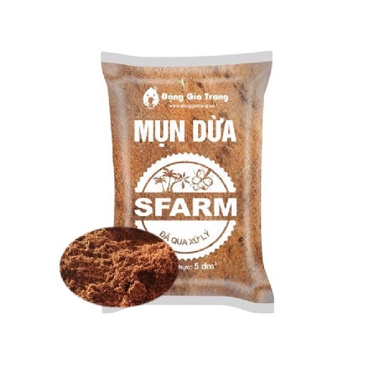 MỤN DỪA ĐÃ QUA XỬ LÝ GÓI 5 DM3