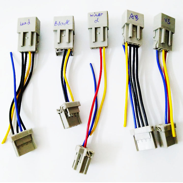 Jack Nối Cho Khoá Chống Trộm xe máy IKY Cho Các Loại Xe, giúp nối dây nhanh, không cần cắt dây zin của xe.