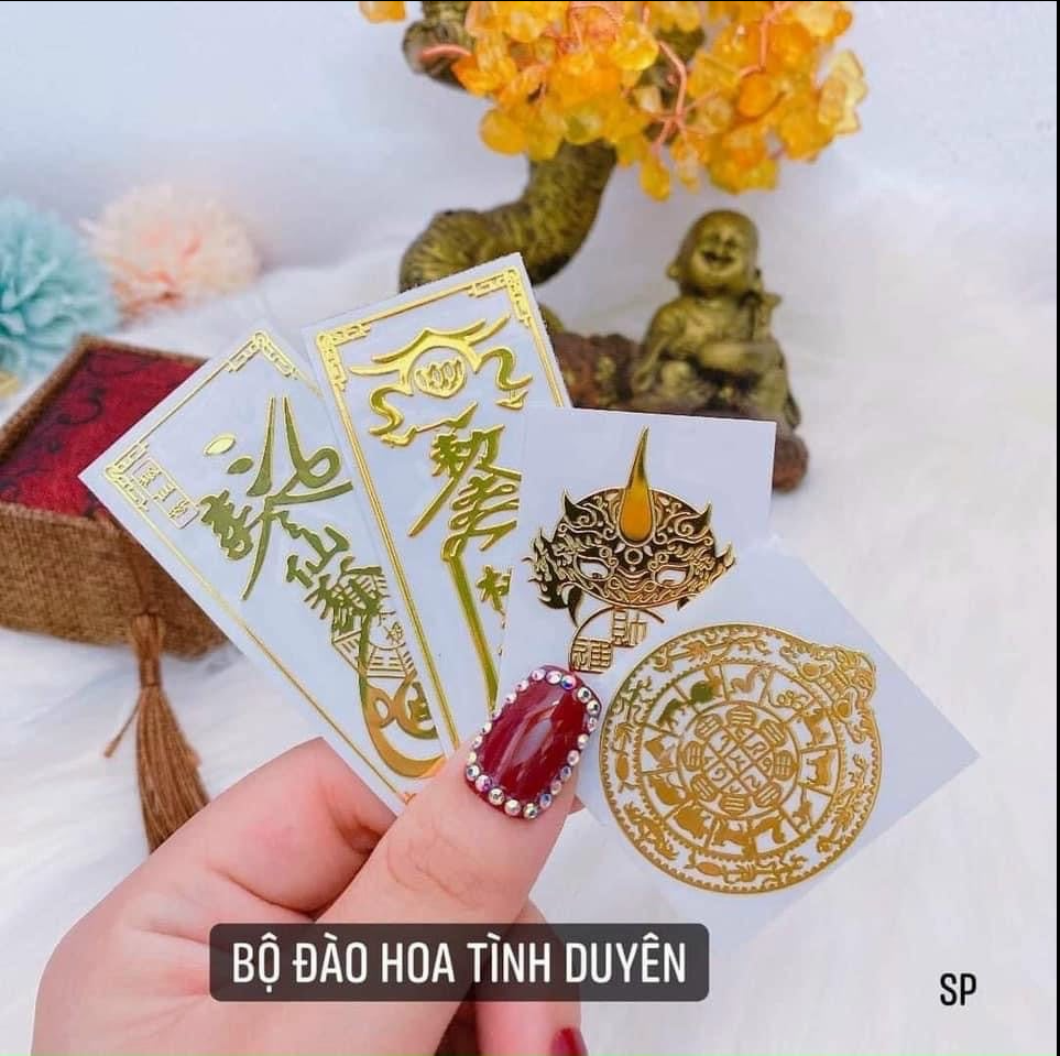 Combo 4 Linh Phù Tài Lộc May Mắn Bình An