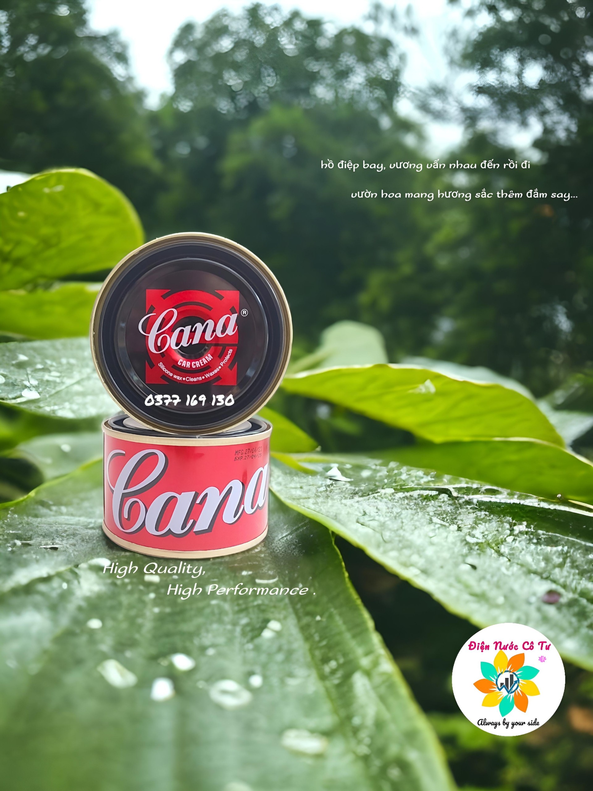 Kem đánh bóng cà na đánh bóng sơn xe Karshine 100g/220g Made in Thái Lan