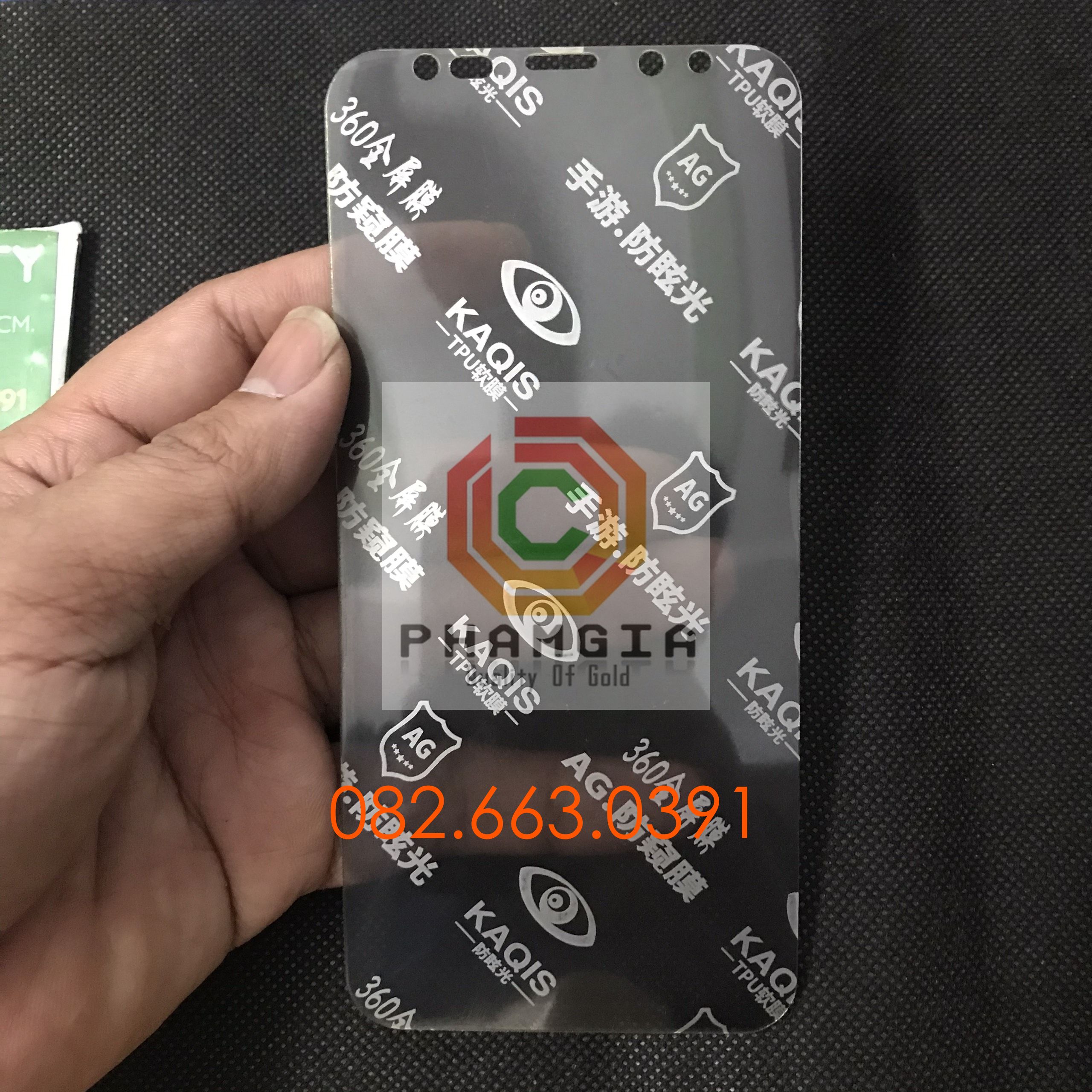 Dán cường lực chống nhìn trộm samsung s8, s9, s8+, s9+ (plus) ppf nhám chuẩn đẹp, tự phục hồi vết thương