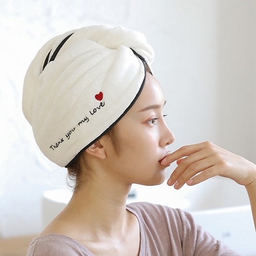 [Sấy Khô Siêu Tốc] Khăn Quấn Tóc Nhanh Khô Microfiber Ủ Tóc Siêu Thấm Mềm Mịn Nhanh Khô Siêu Tốc