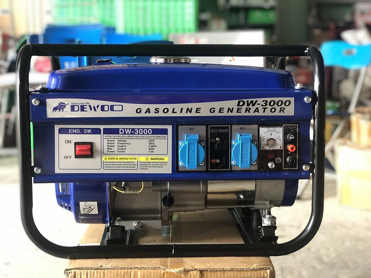 [HCM]Máy phát điện Dewoo DW-3000E - HÀNG CHÍNH HÃNG