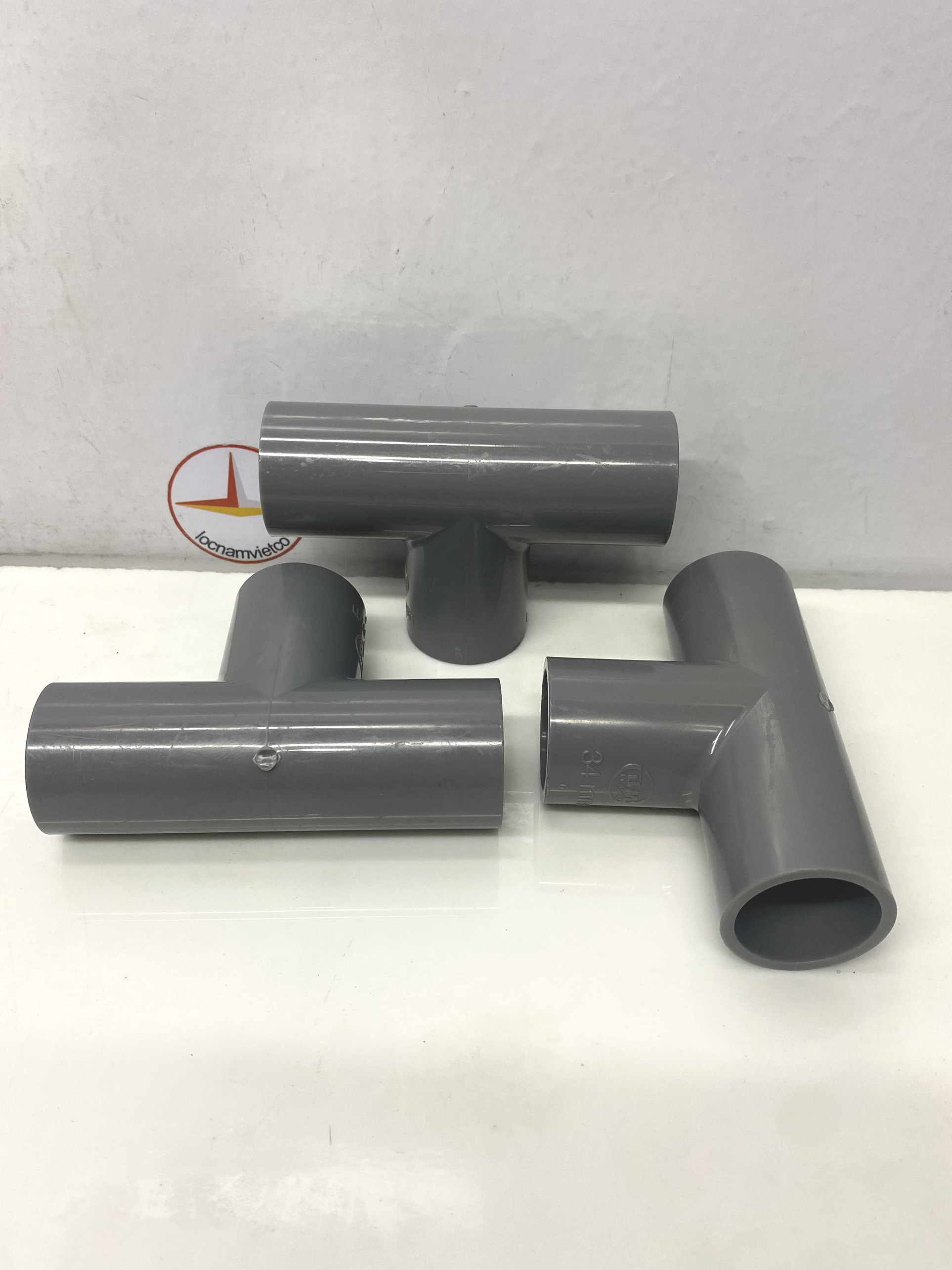Phụ kiện 34 nhựa PVC Bình Minh( Co, nối, tê, lơi, ... )