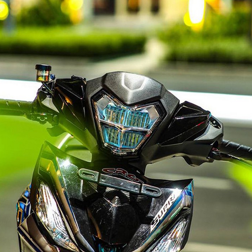 [HÀNG NHỰA] BÁT NHỰA BẢNG TÊN MẶT NẠ TRƯỚC CHO XE VARIO XE WINNER CAO CẤP (MÀU ĐEN)