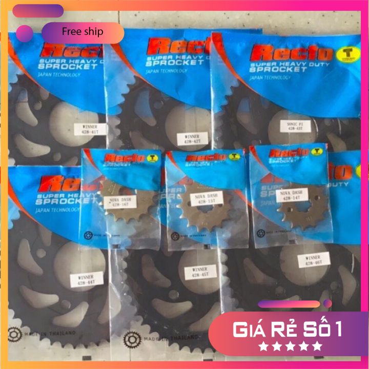 [Giá hủy diệt] (Winner/Sonic/CBR150) Nhông - Dĩa - Recto - Made in Thailand
