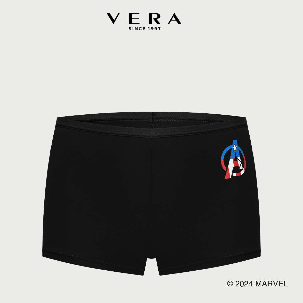 Quần lót boyshort nữ Marvel cotton in điểm - D0003