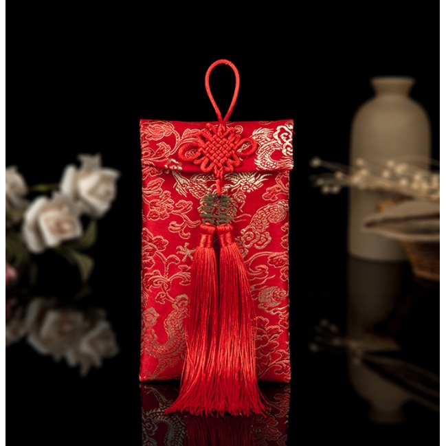 Bao lì xì họa tiết song hỷ