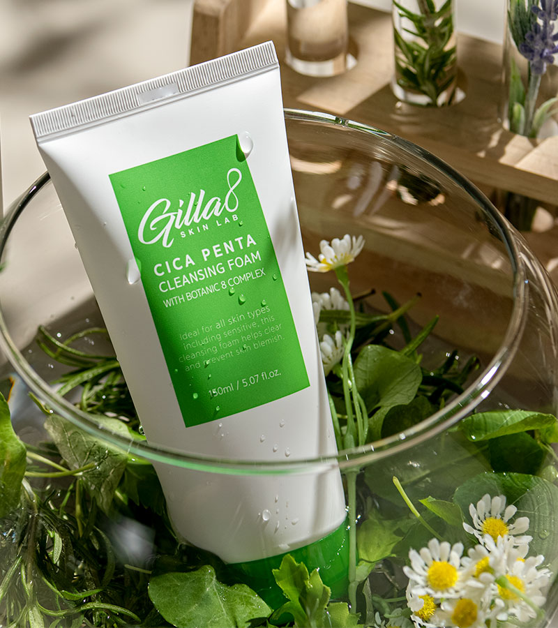 Sữa Rửa Mặt Gilla8 Cica Penta Cleansing Foam
