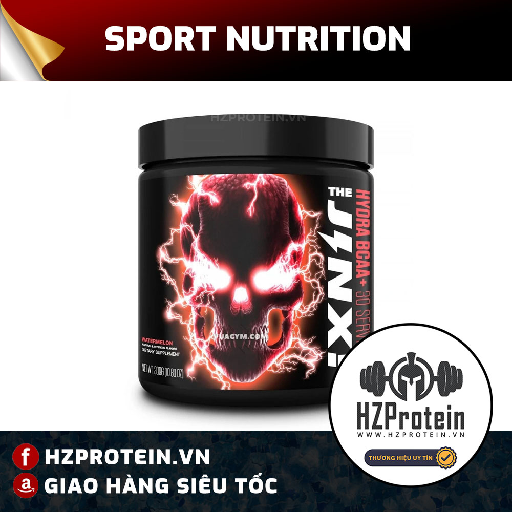 The Jinx Hydra BCAA+, Vitamin and Electrolyte Supplement for Hydration, Muscle Recovery During and After Workouts