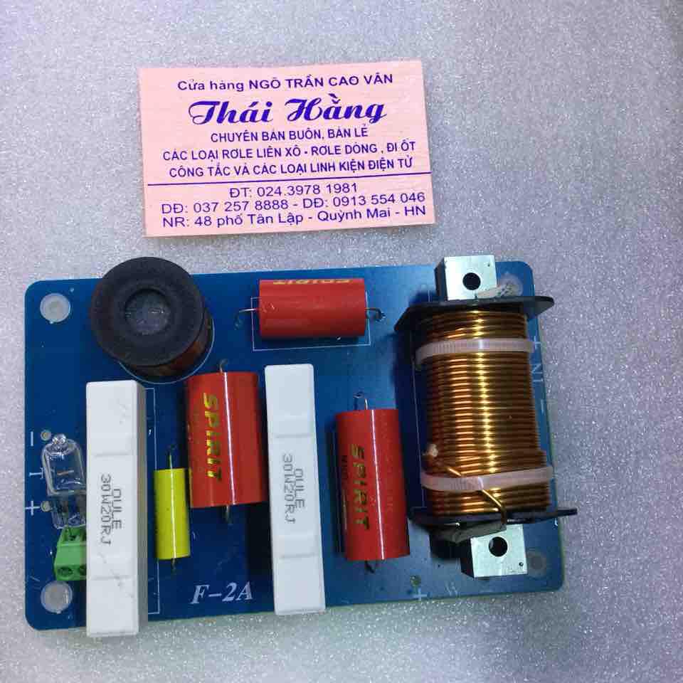 Phân tần loa F-2 A /2 Way giá cho 2 mạch