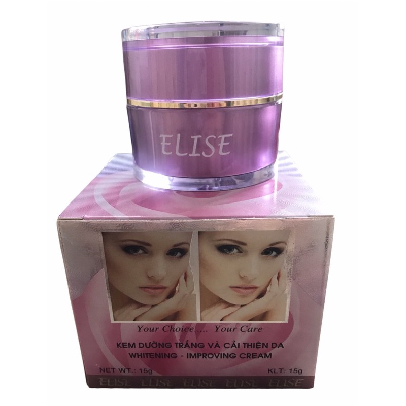 Kem Elise dưỡng trắng và cải thiện da 15g