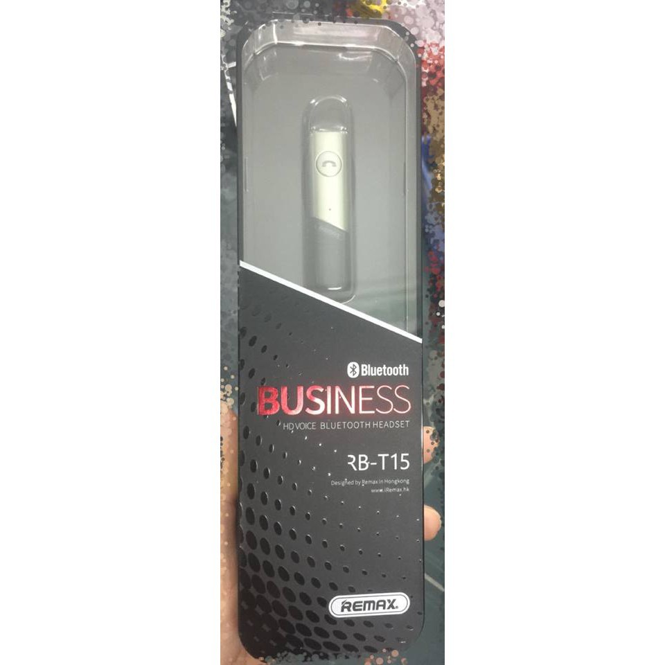 Tai nghe Bluetooth 1 bên Business REMAX t15