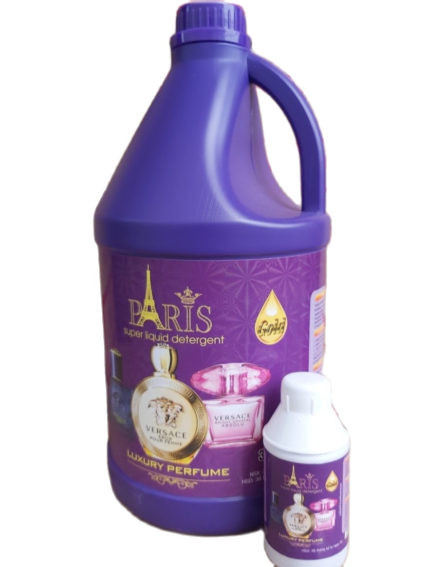 Nước Giặt Quần Áo Paris 3.6 lít hàng chuẩn
