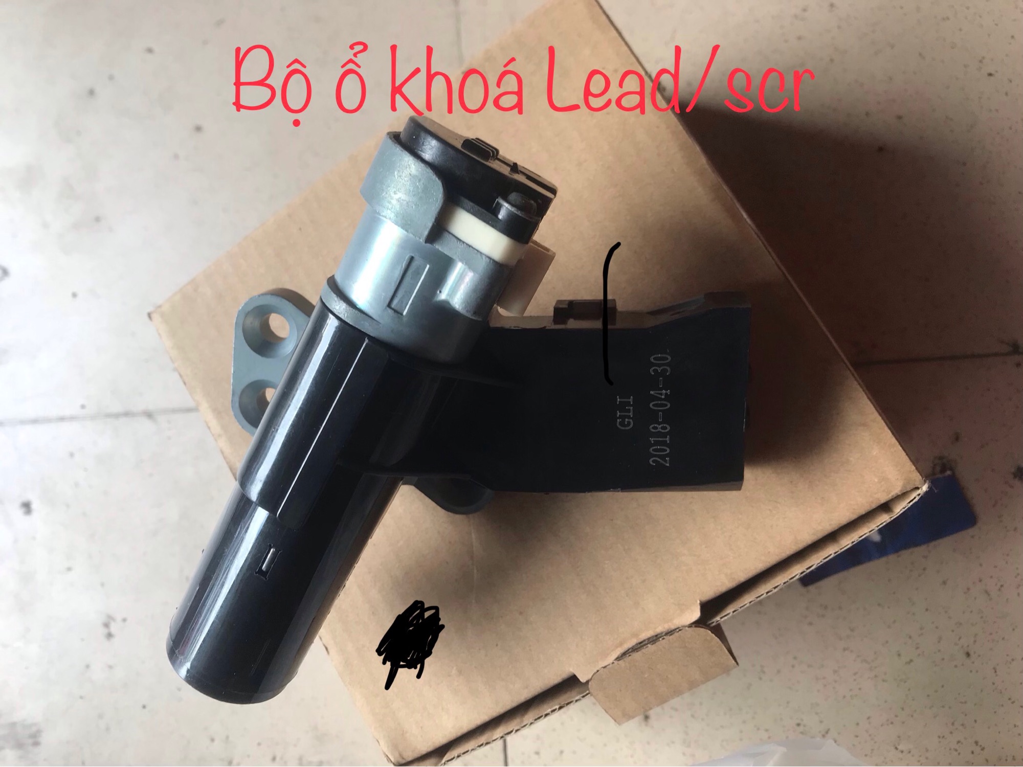 Bộ ổ khoá xe Lead110/ Scr