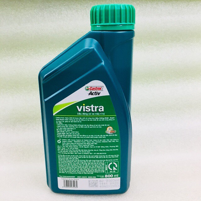 Nhớt Xe Số Vistra 300 20W-50 800ml