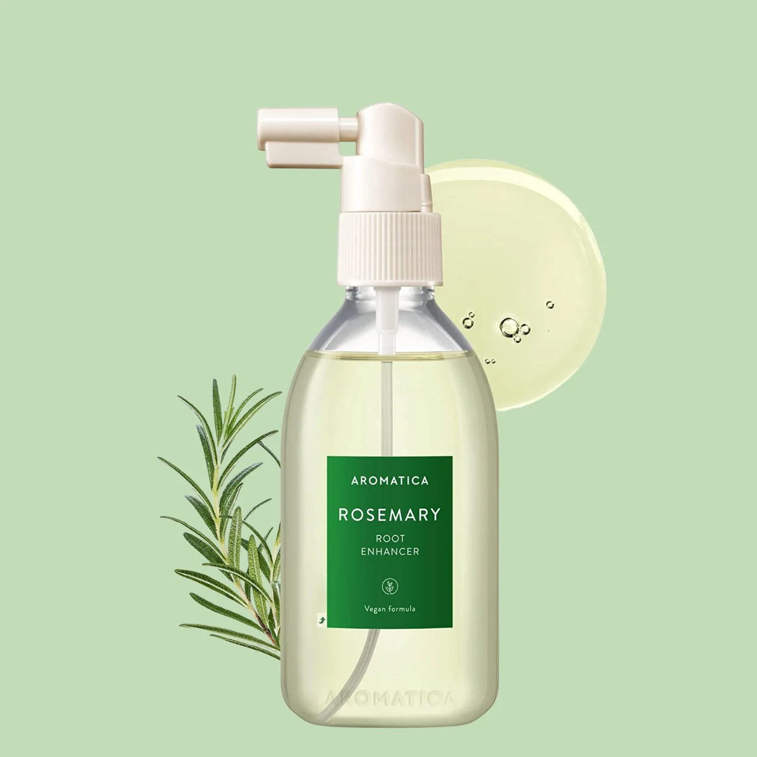 Xịt dưỡng tóc, giảm gàu Aromatica Rosemary Root Enhancer 100ml