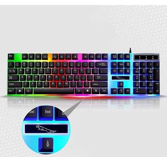 [Chính hãng] Bàn phím bán cơ Marvo PubG RG SW Blue BLOODY B500N KEYBOARD đèn LED 7 màu RGB/ Bàn phím Led G21 siêu đẹp  - VPMAX