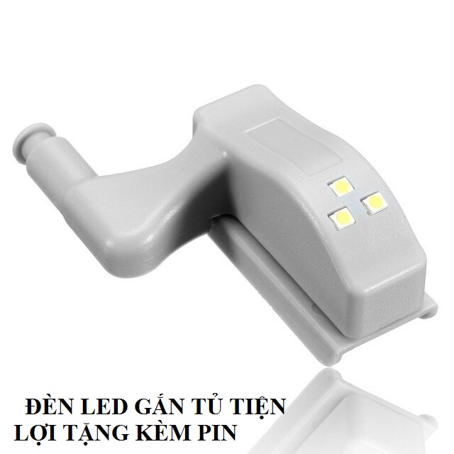 Đèn led cảm biến gắn bản lề tủ quần áo
